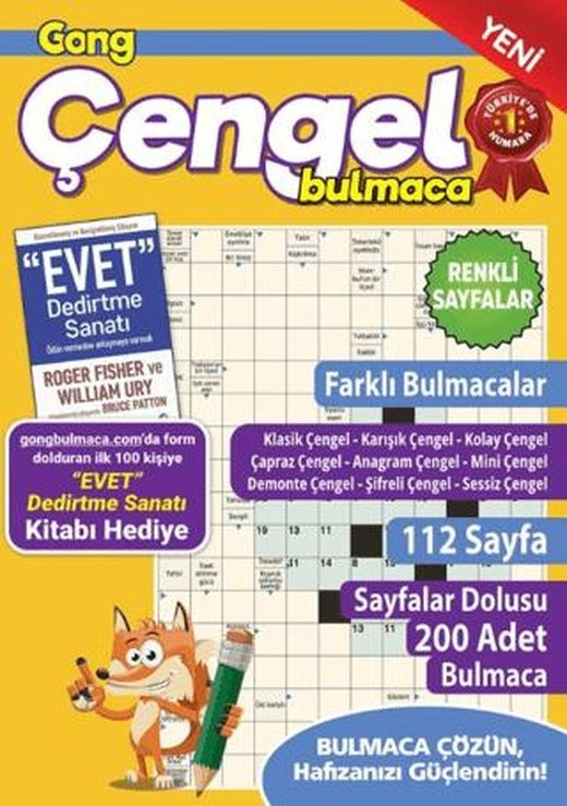 Gong Çengel Bulmaca 22 | Maxi Yayıncılık (Ciltsiz)