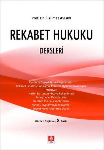 Rekabet Hukuku Dersleri | Ekin Basım Yayın (İnce Kapak)  - Resim 1