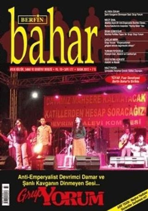 Berfin Bahar Aylık Kültür, Sanat ve Edebiyat Dergisi Sayı: 177 | Berfin Bahar Dergisi (Ciltsiz)