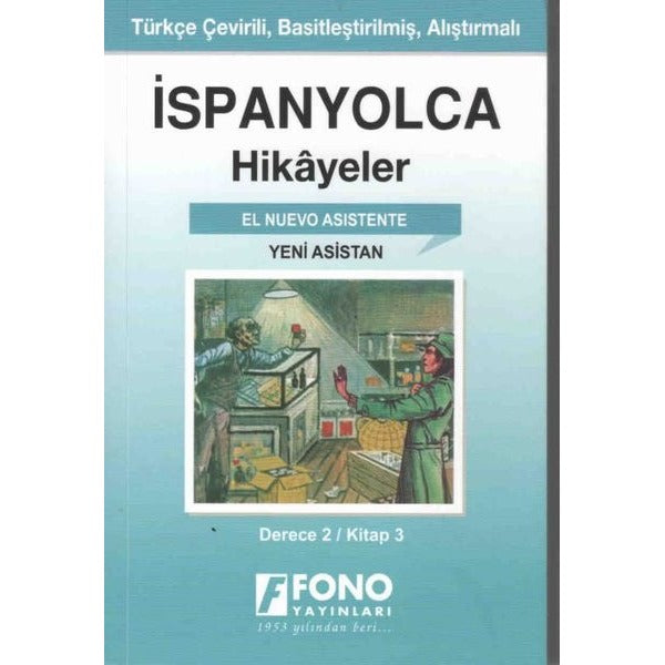 Yeni Asistan Derece 2 Kitap 3-İspanyolca Hikayeler | Fono Yayınları