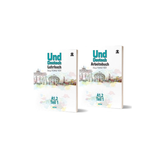 Almanca Und Deutsch Lehrbuch A1.2 Teil 1 and Arbeitsbuch A1.2 Teil 3 Kurmay ELT Yayınları | Kurmay Yayınları (Ciltsiz)