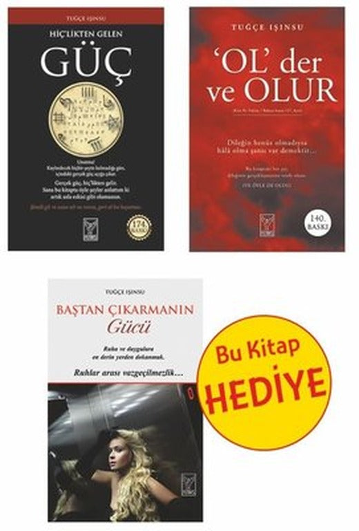 Hiç'likten Gelen Güç - Ol Der ve Olur Seti - 2 Kitap Takım - Hediye: Baştan Çıkarmanın Gücü | Feniks Kitap (İnce Kapak)