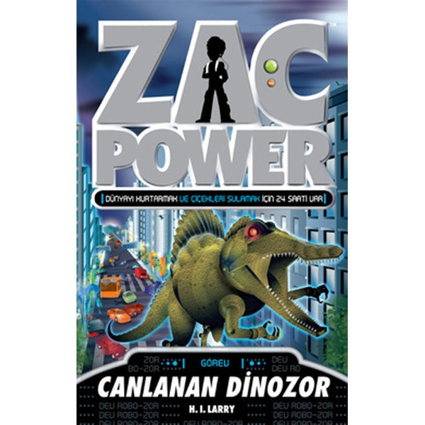 Zac Power 24 - Canlanan Dinozor | Caretta Çocuk (İnce Kapak)
