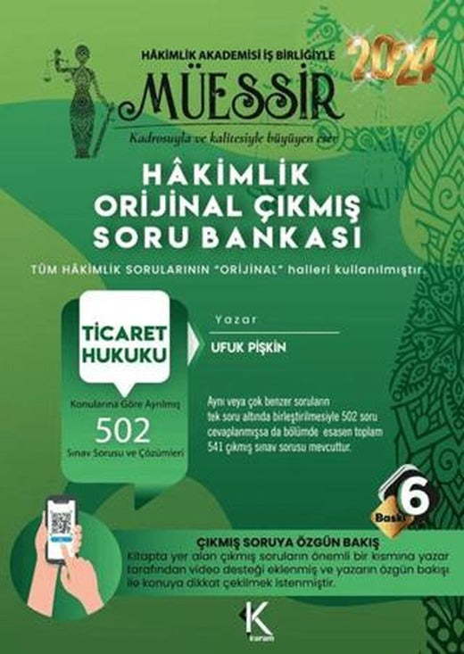 Müessir Ticaret Hukuku | Kuram Kitap (Ciltsiz)