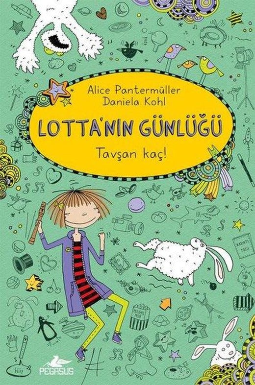 Lotta'nın Günlüğü 4 - Tavşan Kaç! | Pegasus (Ciltli)