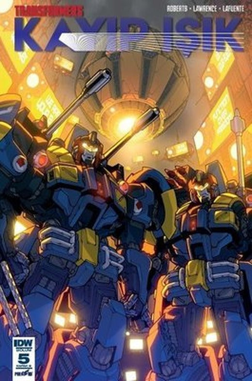 Transformers Kayıp Işık Bölüm 5 Kapak-B | Presstij Kitap