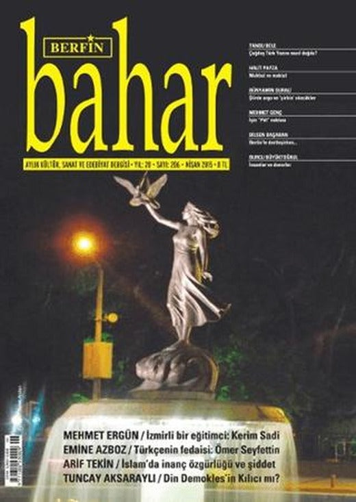 Berfin Bahar Aylık Kültür, Sanat ve Edebiyat Dergisi Sayı: 206 | Berfin Bahar Dergisi (Ciltsiz)