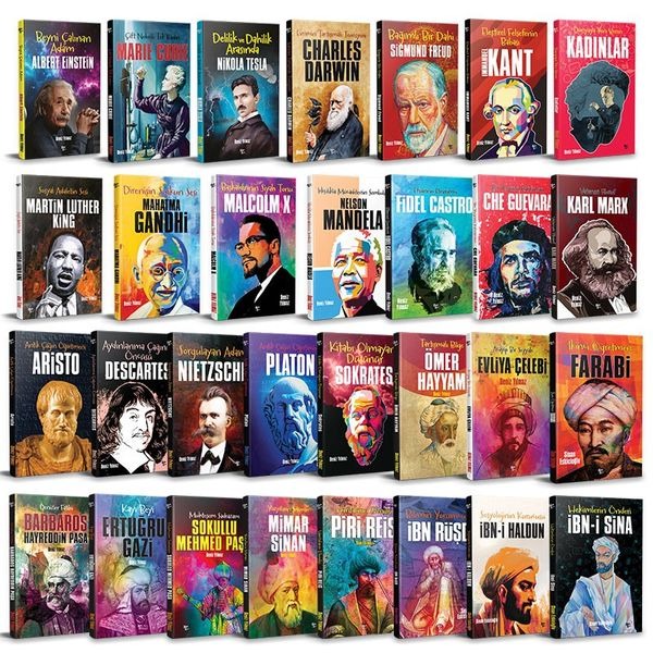Asrın Dahileri – 30 Kitap | Halk Kitabevi (Ciltsiz)