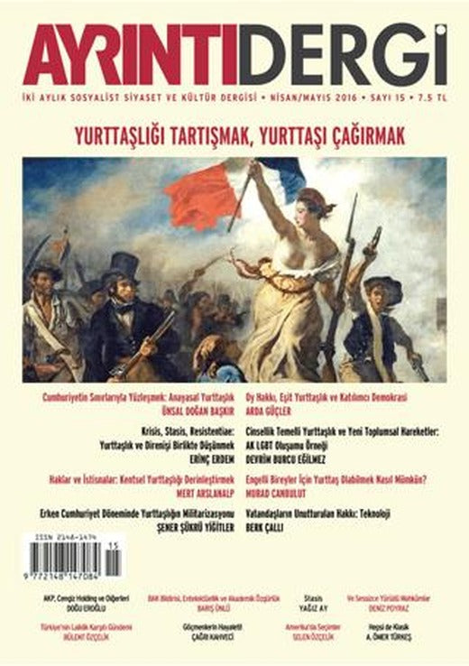 Ayrıntı Dergisi Sayı: 15 Nisan-Mayıs 2016 | Ayrıntı Dergi (Ciltsiz)
