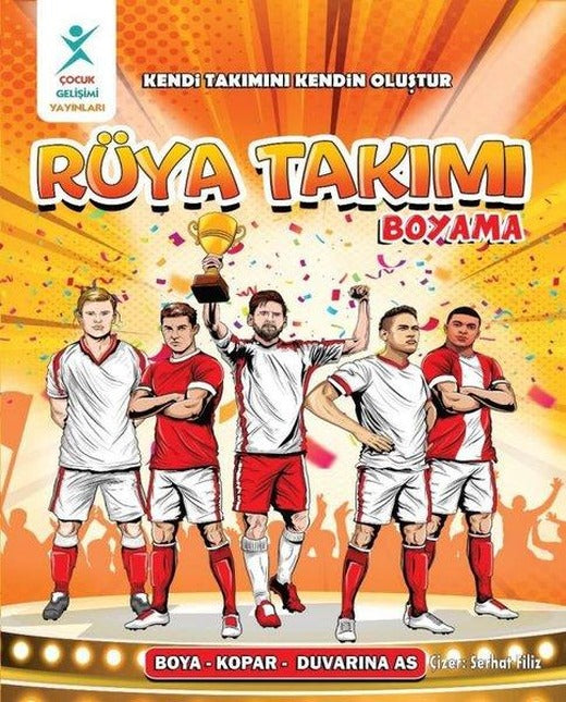 Rüya Takımı Boyama | Çocuk Gelişimi Yayınları (İnce Kapak)