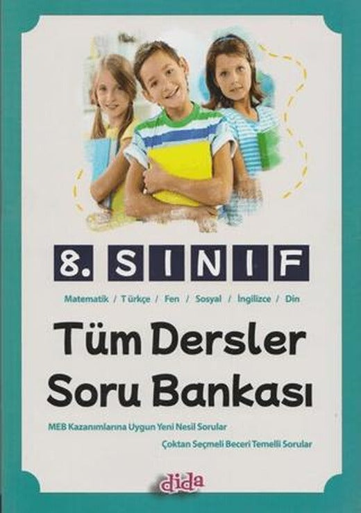 8. Sınıf Tüm Dersler Soru Bankası | Dida Yayınları (Ciltsiz)