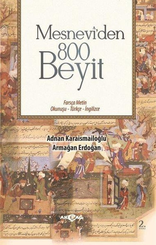 Mesneviden 800 Beyit | Akçağ Yayınları (İnce Kapak)