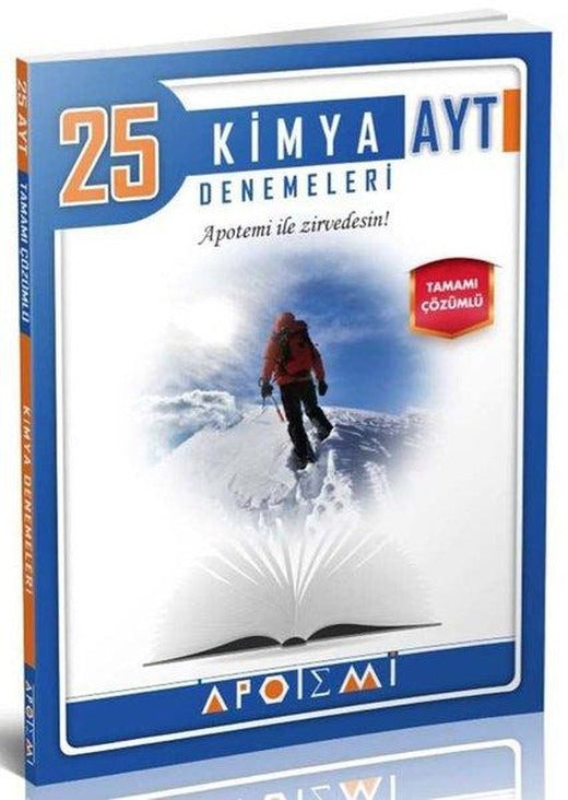 AYT Kimya 25'li Deneme | Apotemi Yayınları (İnce Kapak)