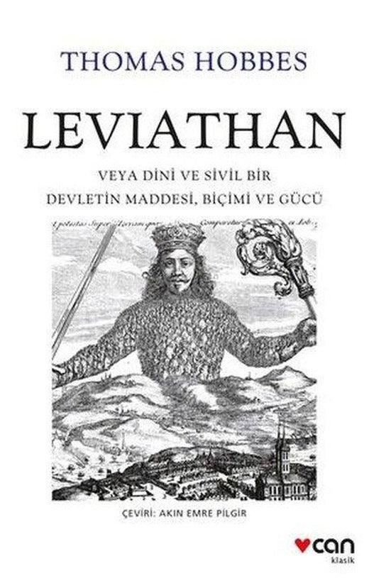 Leviathan veya Dini ve Sivil Bir Devletin Maddesi Biçimi ve Gücü | Can Yayınları (İnce Kapak)
