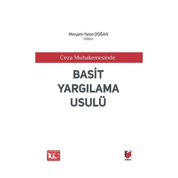 Ceza Muhakemesinde - Basit Yargılama Usulü