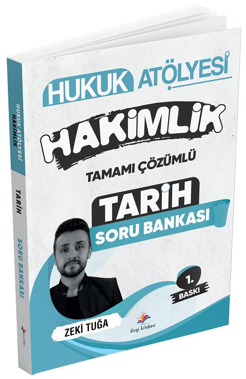 Hukuk Atölyesi Hakimlik Tarih Soru Bankası Çözümlü | Dizgi Kitap (Ciltsiz)