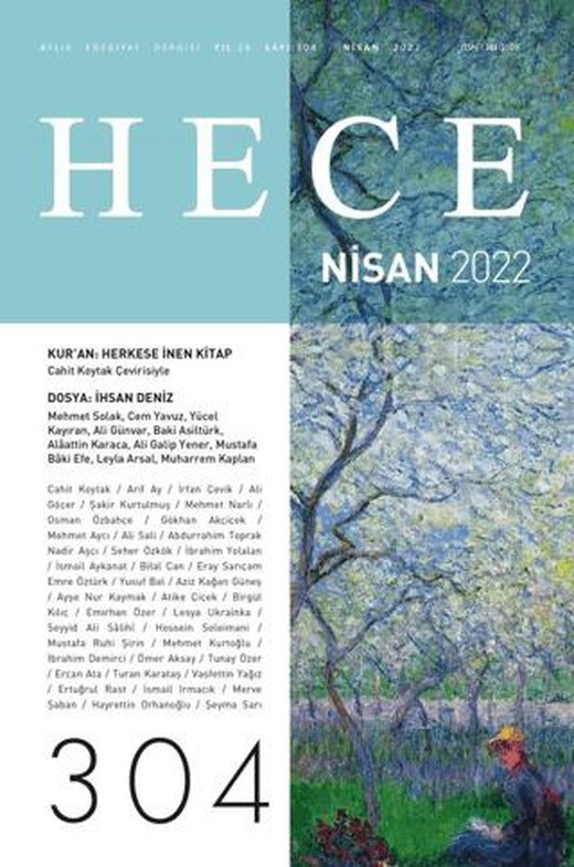 Hece Dergisi Sayı: 304 - Nisan 2022 | Hece Dergisi (Ciltsiz)