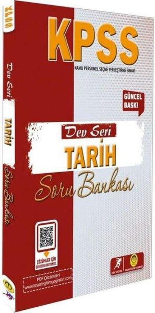 2026 KPSS Dev Seri Tarih Soru Bankası | Tasarı Akademi (İnce Kapak)