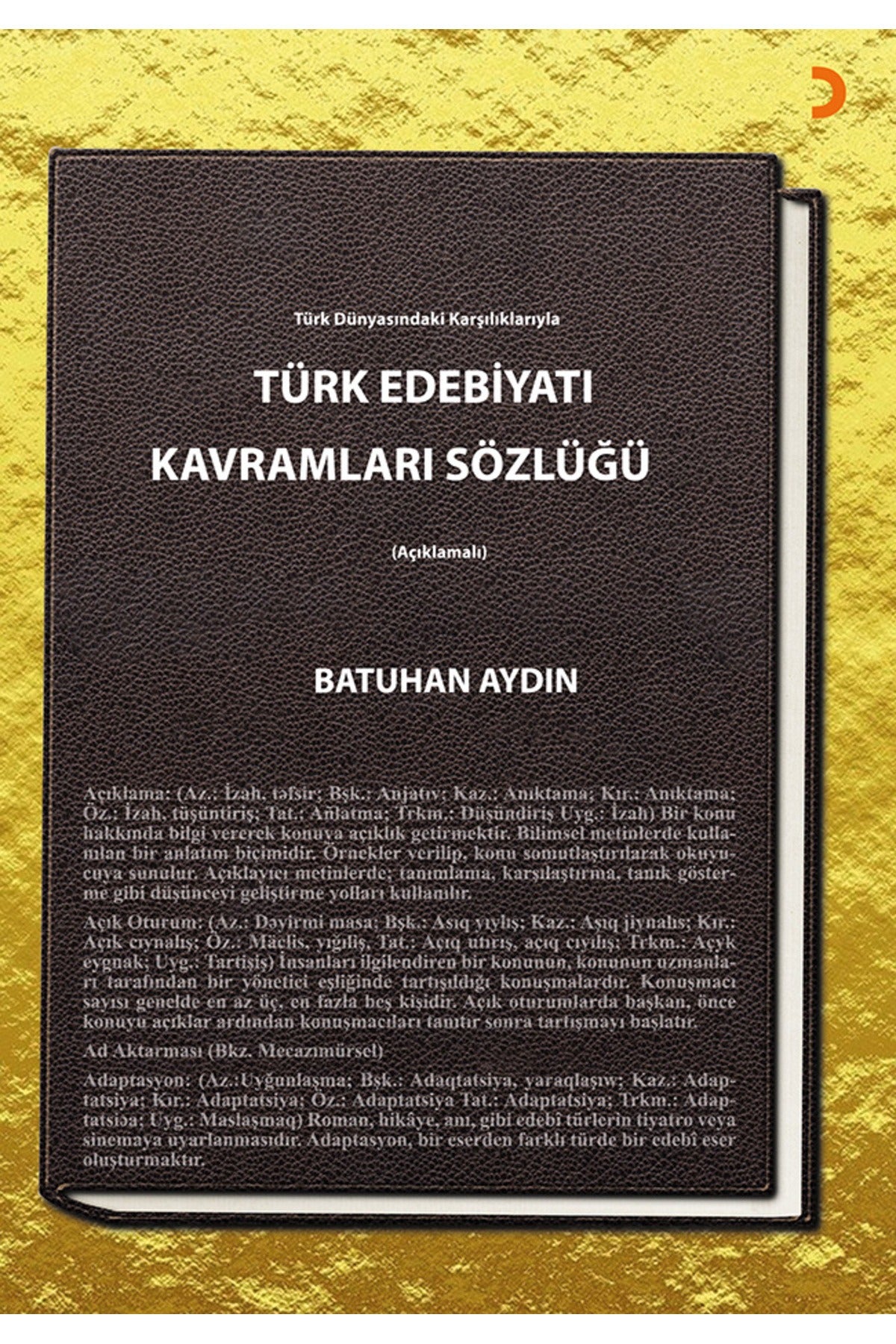 Türk Edebiyatı Kavramları Sözlüğü