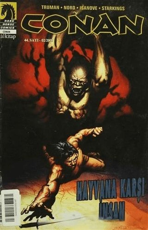 Conan Sayı: 44 Hayvana Karşı İnsan | Lal Kitap (Ciltsiz)