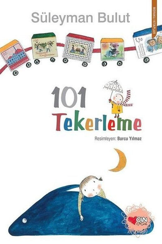 101 Tekerleme | Can Çocuk Yayınları (İnce Kapak)