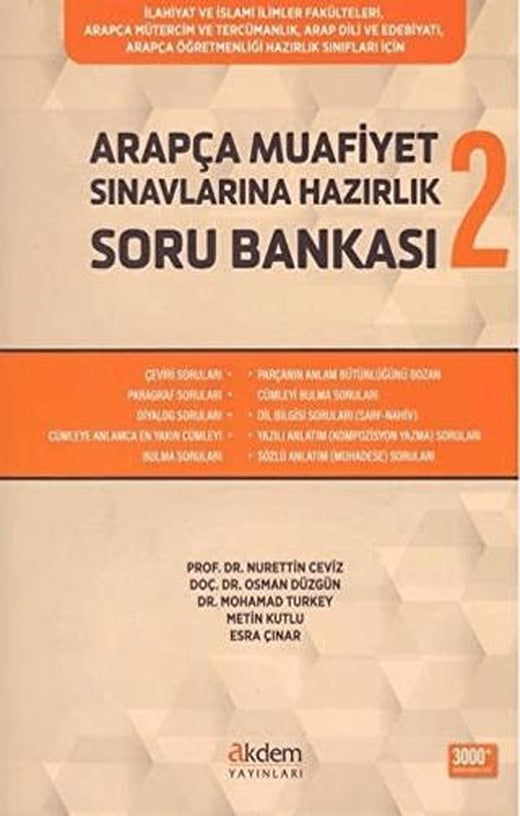 Arapça Muafiyet Sınavlarına Hazırlık Soru Bankası 2