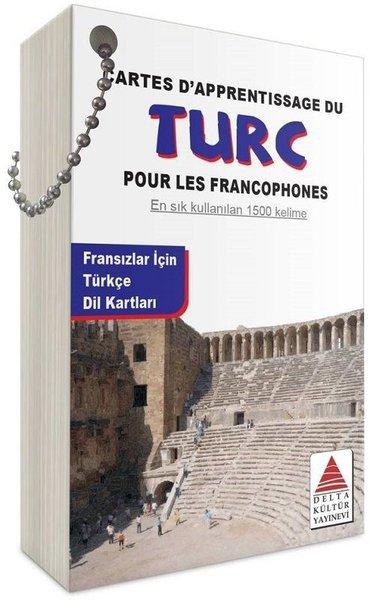 Fransızlar İçin Türkçe Dil Kartları | Delta Kültür-Eğitim (İnce Kapak)  - Resim 1