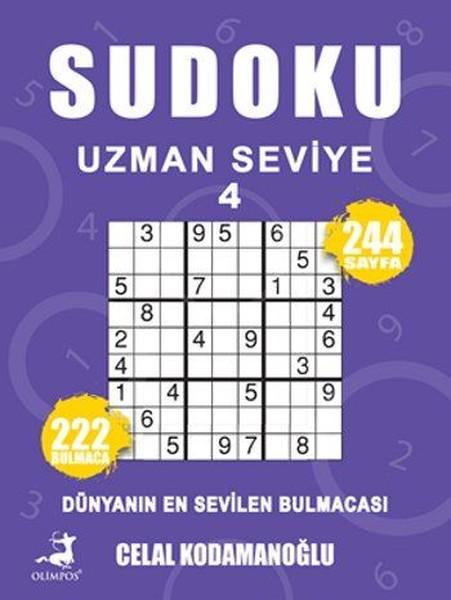 Sudoku Uzman Seviye 4 | Olimpos Yayınları (İnce Kapak)  - Resim 1