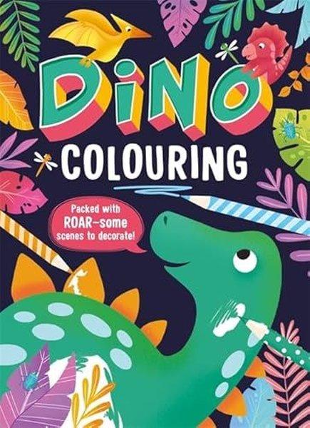 Dino Colouring | Bonnier Books UK (Ciltli)  - Resim 1