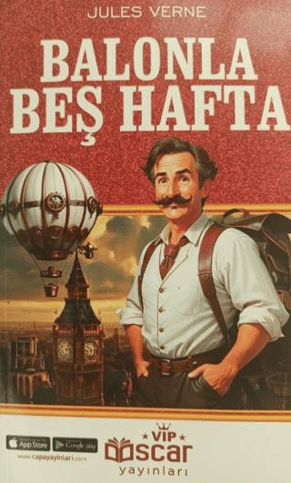 Balonla Beş Hafta | Oscar Yayınları (Ciltsiz)  - Resim 1