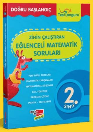 2. Sınıf Zihin Çalıştıran Eğlenceli Kanguru Matematik Soruları | Dikkat Atölyesi Yayınları (Ciltsiz)  - Resim 1