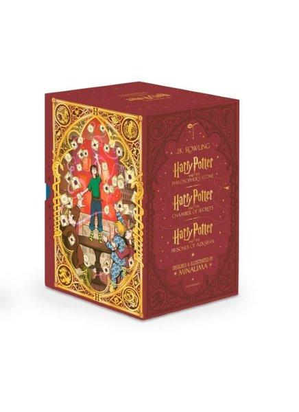 Harry Potter 1-3 Box Set: MinaLima Edition | Bloomsbury (İnce Kapak)  - Resim 2