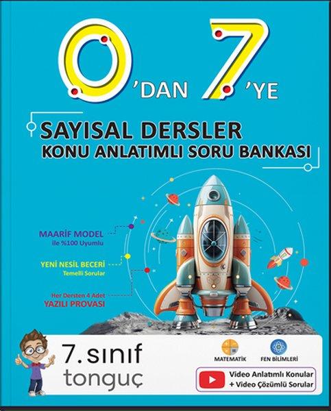 0'dan 7'ye Sayısal Konu Anlatımlı Soru Bankası | Tonguç Akademi (İnce Kapak)  - Resim 1