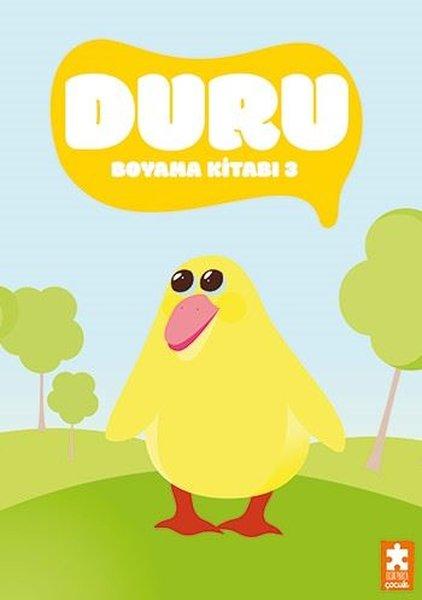 Duru Boyama Kitabı 3 | Eksik Parça Yayınları (İnce Kapak)  - Resim 1
