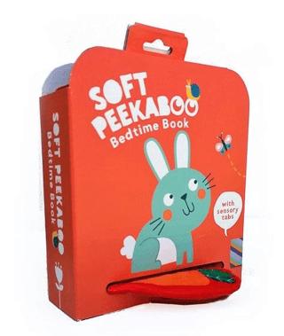 Soft Peekaboo Bedtime Book: Rabbit | Yoyo Books (Ciltli)  - Resim 1