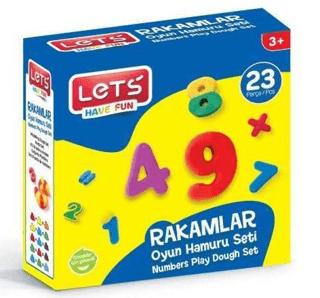 LETS Oyun Hamuru Rakamlar Seti | Lets - Resim 1