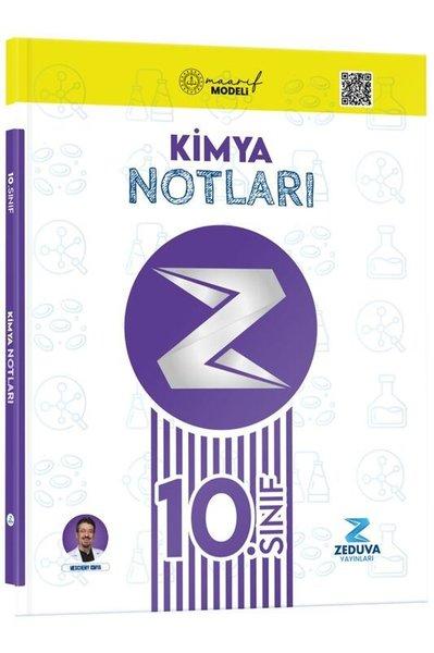 Meschemy Kimya 10. Sınıf Maarif Modeli Kimya Notları | Zeduva Yayınları (İnce Kapak)  - Resim 1