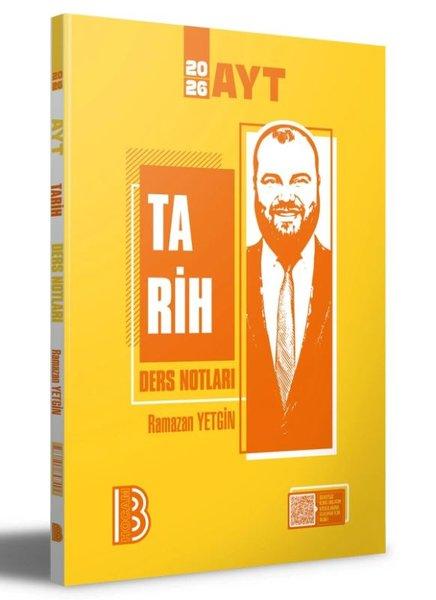 2026 AYT Tarih Ders Notları | Benim Hocam Yayınları (İnce Kapak)  - Resim 1