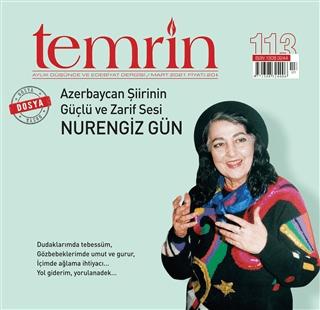 Temrin Düşünce ve Edebiyat Dergisi Sayı: 113 Mart 2021 | Temrin Dergisi (Ciltsiz)  - Resim 1