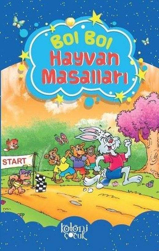 Bol Bol Hayvan Masalları | Koloni Çocuk Yayınları (İnce Kapak)