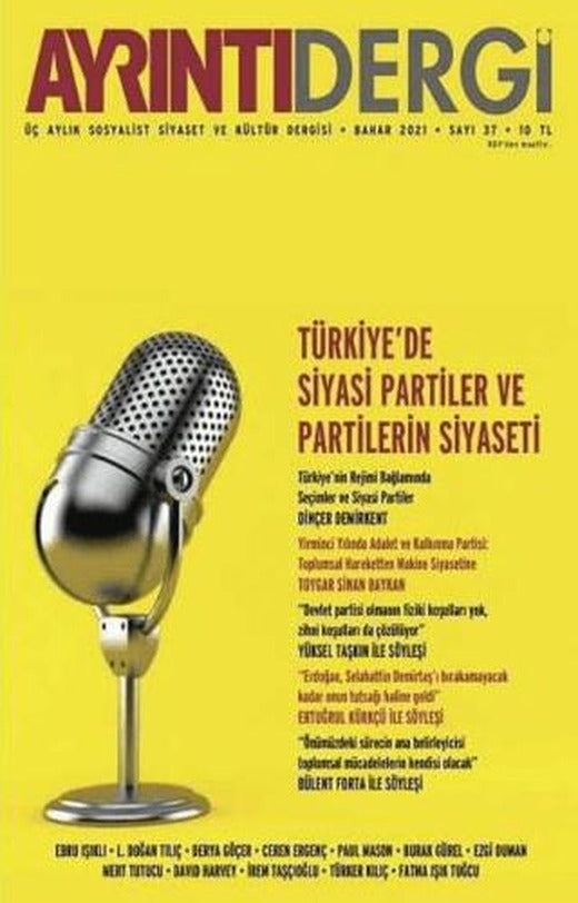 Ayrıntı Dergisi Sayı: 37 Bahar 2021 | Ayrıntı Dergi (Ciltsiz)