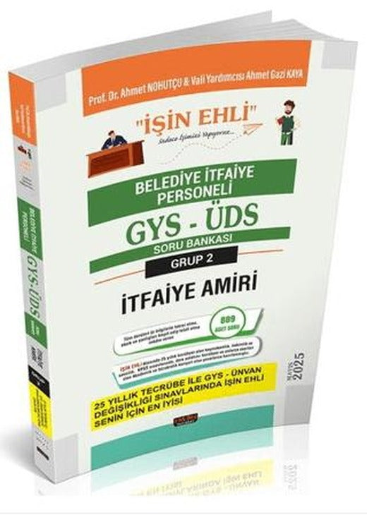 GYS-ÜDS Belediye İtfaiye Personeli İtfaiye Amiri Soru Bankası | Savaş Yayınevi (Ciltsiz)
