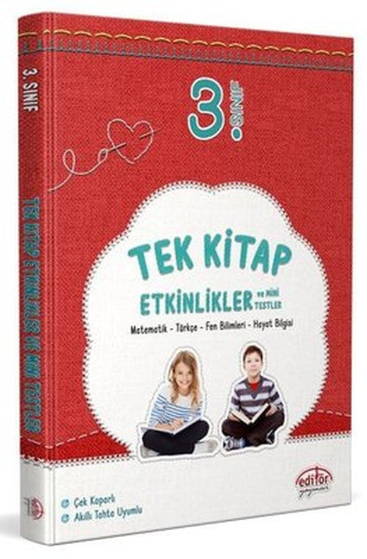 3.Sınıf Tek Kitap Etkinlikler ve Mini Testler | Editör