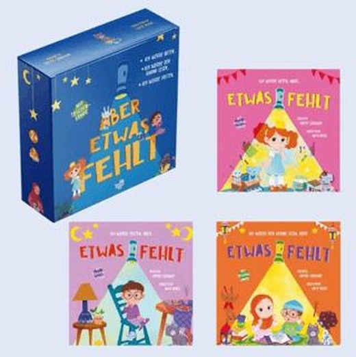 Aber Etwas Fehlt - Almanca Bir Şey Eksik Seti (3 Fenerli Kitap) | Puset Kitap (Ciltli)