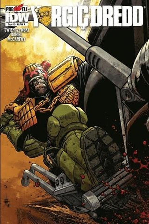Yargıç Dredd Sayı : 2 - Kapak A | Presstij Kitap (Ciltsiz)