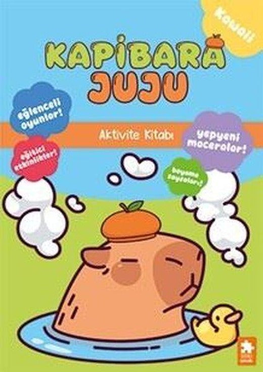 Kapibara Juju - Aktvite Kitabı | Eksik Parça Yayınları (İnce Kapak)