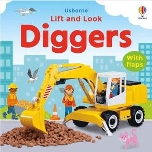 Lift and Look Diggers | Usborne (Ciltli)