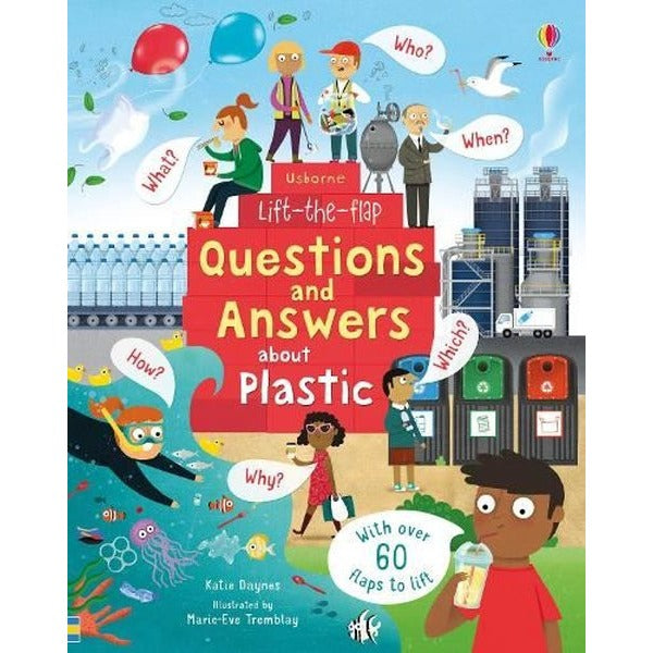 Lift-the-Flap Questions and Answers About Plastic | Usborne (Ciltli)
