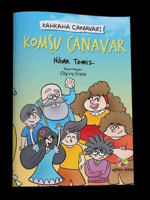 Komşu Canavar - Kahkaha Canavarı | Eğiten Kitap (Ciltsiz)