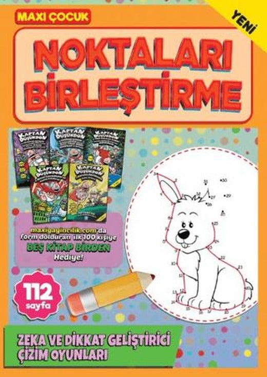 Maxi Çocuk Noktaları Birleştirme 5 | Maxi Yayıncılık (Ciltsiz)